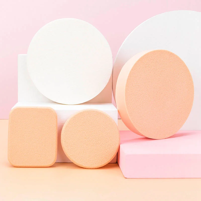 Wholesale Makeup Cosmetic Sponge Puff Round Powder Puff