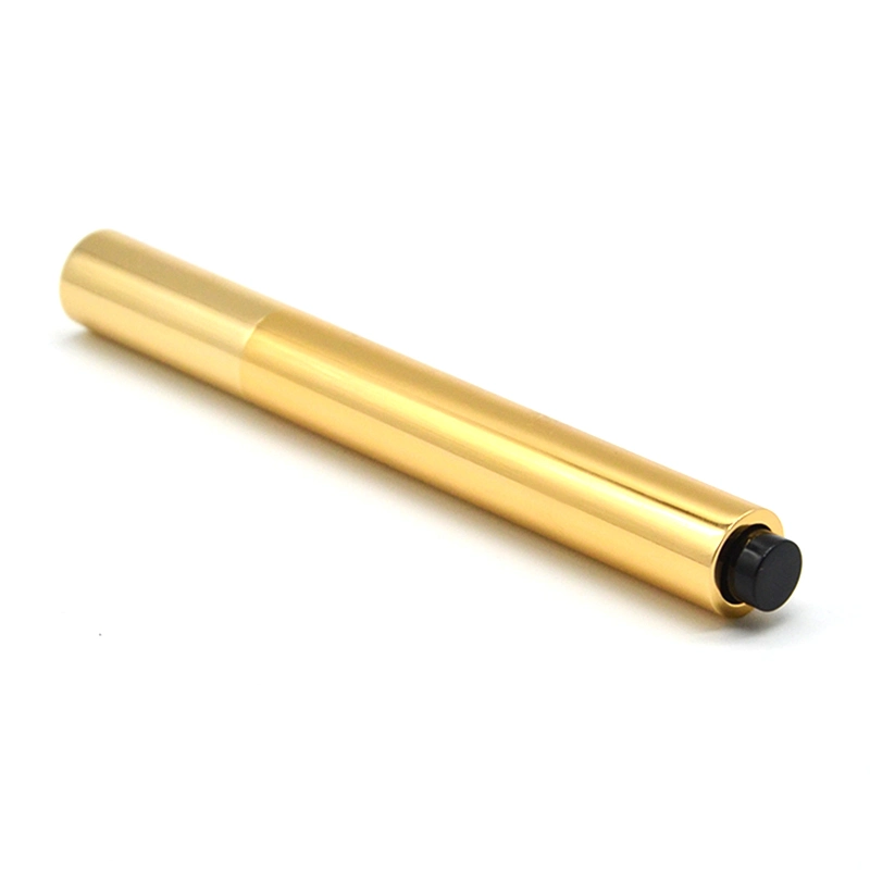 Aluminum Golden 3ml Twist Click Cosmetic Packaging Concealer Pen with Sponge Tip